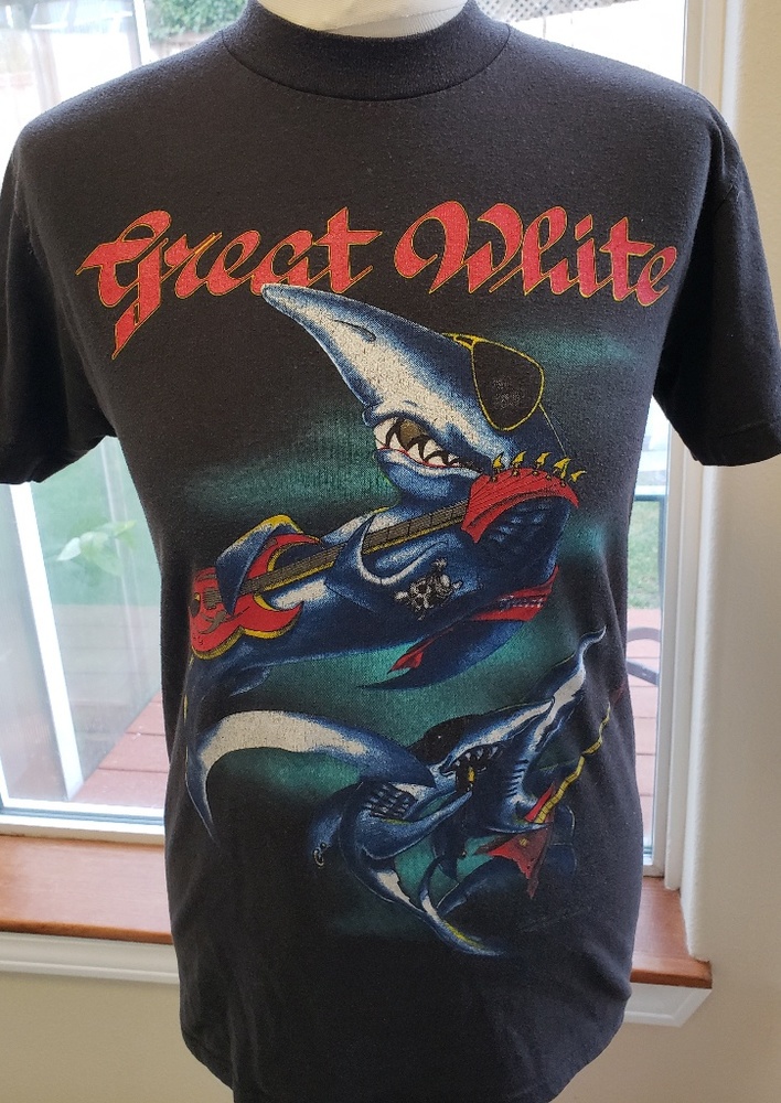 Authentic Great White 1989 Tour Shirt
